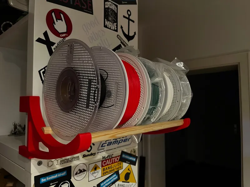 Spool Storage for Ikea Kallax / Expedit
