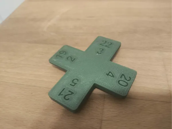 Gabarit de mesure pour panneaux de meuble