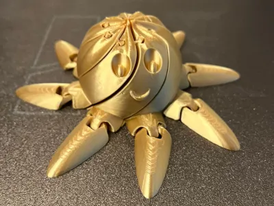 Spiral Bao-topus Dumpling (Twisty Fidget)