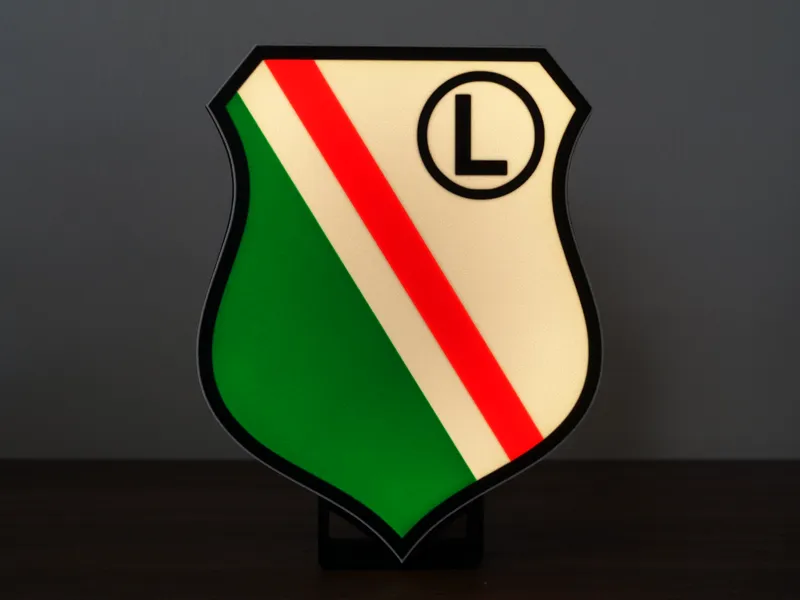 Lightbox led Legia Warszawa