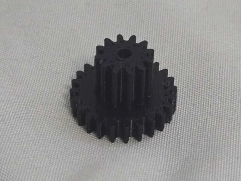 Stacked spur gear (for gearbox) 24:12 tooth