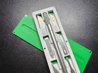 Magnetic Craft knife Box - 磁吸美工刀收纳盒