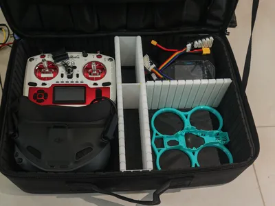 Bee25 FPV Drone Cosmetic Bag Storage Box Liner Divider