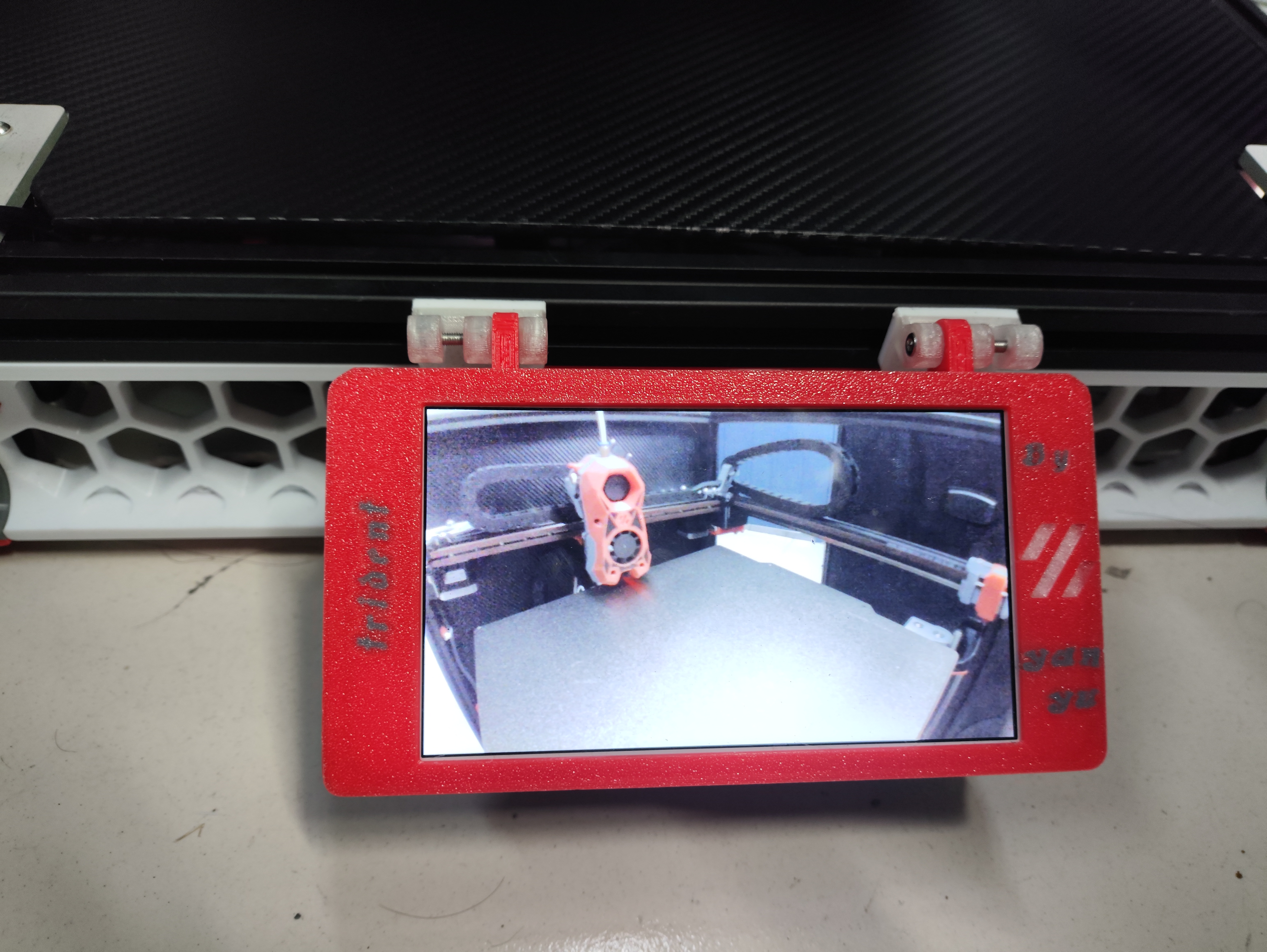 Miniatura 2 do modelo 3D Voron红米note4x/小米5上位机支架（a1mini一盘打印，封箱无干涉，裙边完整）