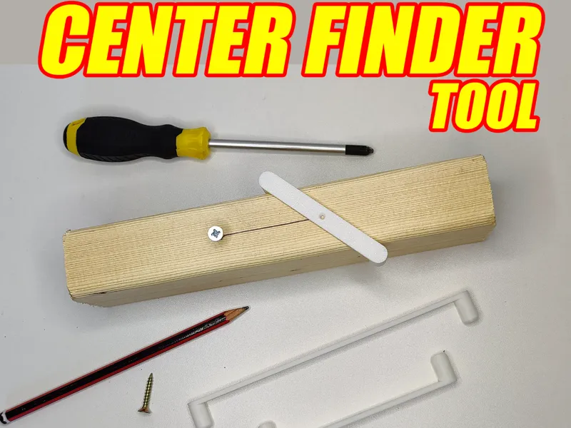 Center Finder Tool. 3 Sizes. Easy Print