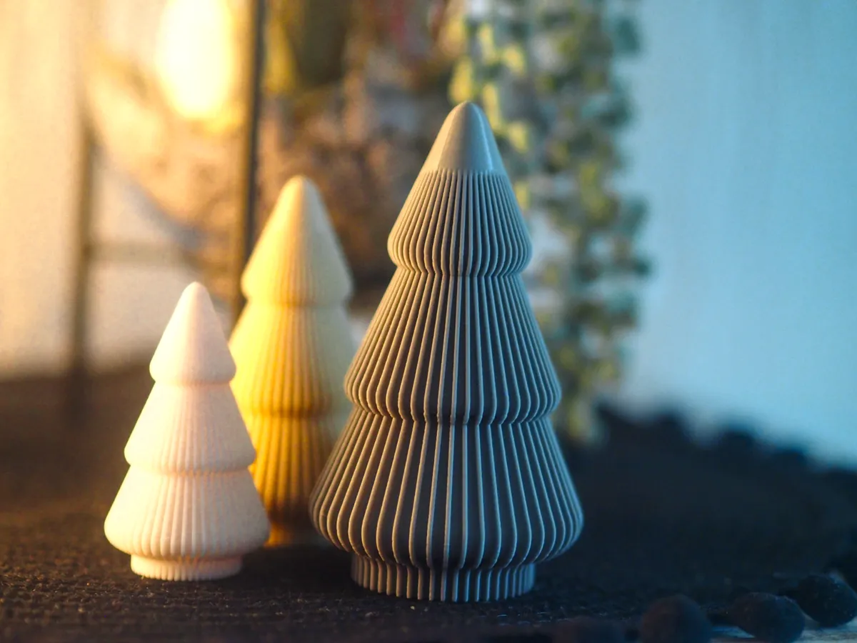 Modern Christmas Trees by lov3d MakerWorld: Download Free 3D Models - 3D model önizlemesi