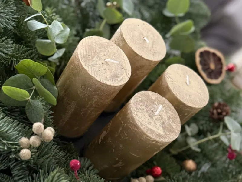 podlozka svicky / candle holder