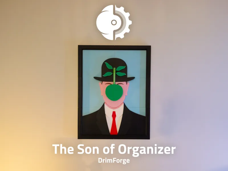 The Son of Organizer - A Surrealist Post-it Holder