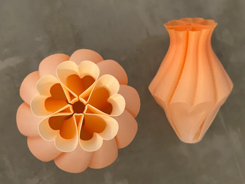 Twisted Heart Vase