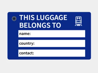 baggage tag