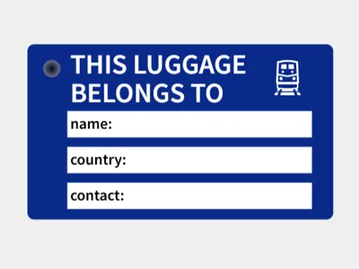 baggage tag