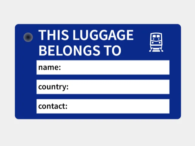 baggage tag