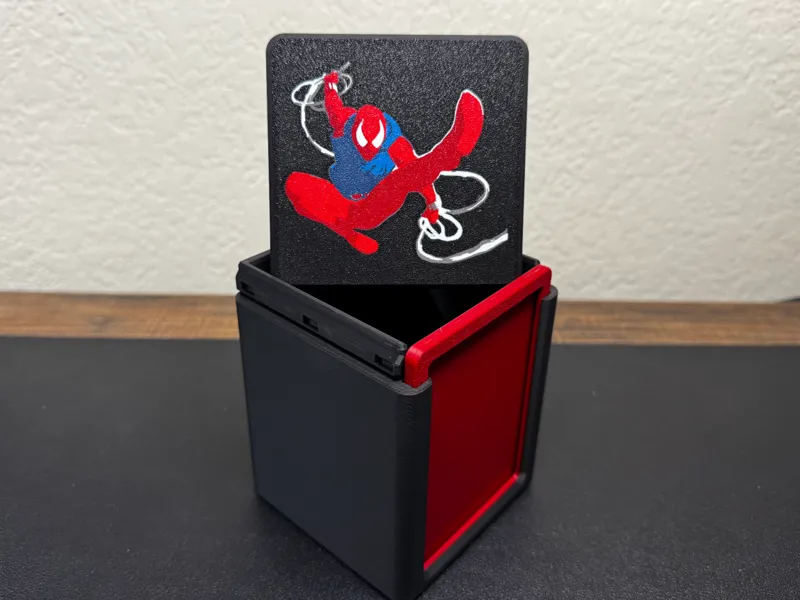 Commander Case Lid - Scarlet Spider (full art)
