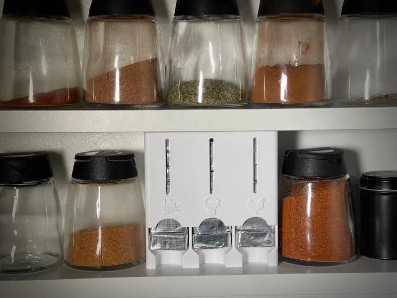 Bouillon cube dispenser - Organizer