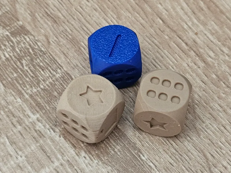Monopoly (Rento) Special Dice - Only 2gm Filament
