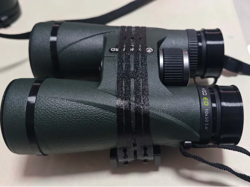 屋脊式双筒望远镜捆扎底座兼容GORPRO 三脚架 多口径适用.....