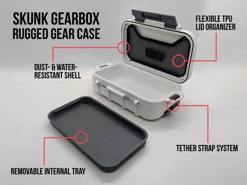 SKUNK GearBox - Rugged Gear Case