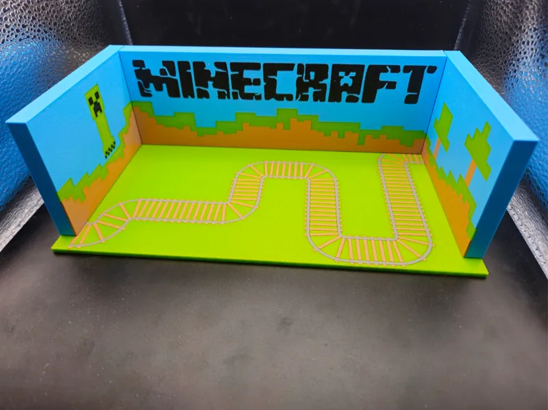 Garage diorama