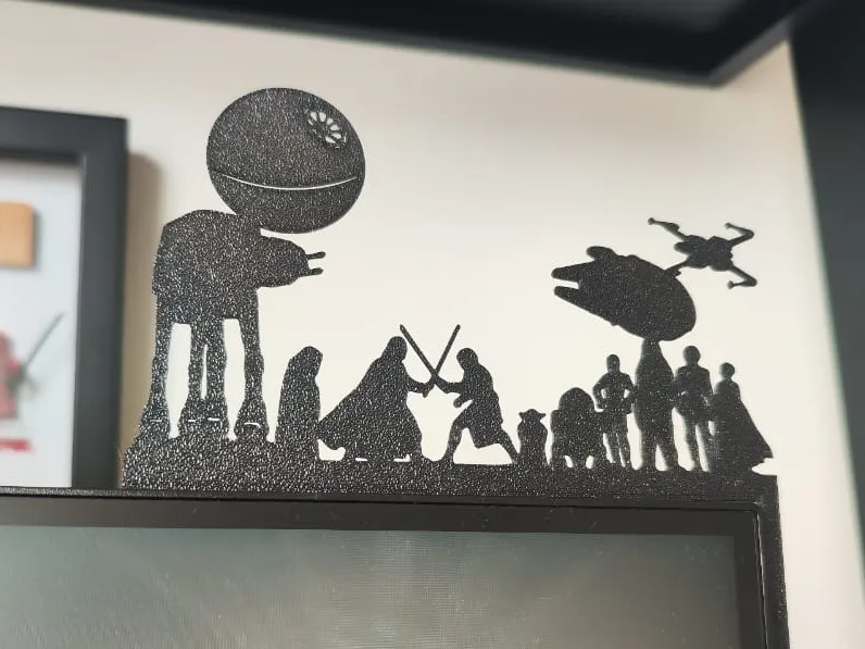 Star Wars - Luke x Darth - Porta de Canto
