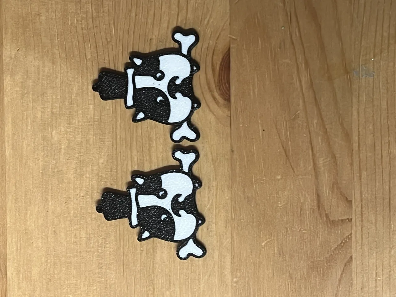 dog earrings view 2