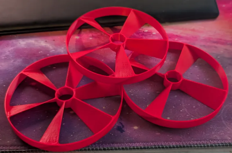 Propellers for high speed propeller launchers