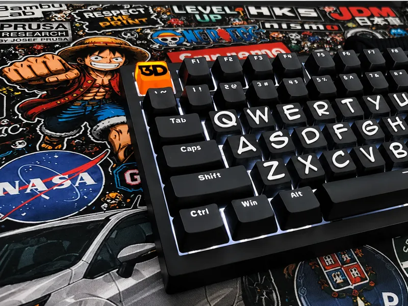 13D Keycap KIT #1 – Anime Ace BB