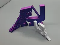 T-Rex flexible avec toilettes — photo 2