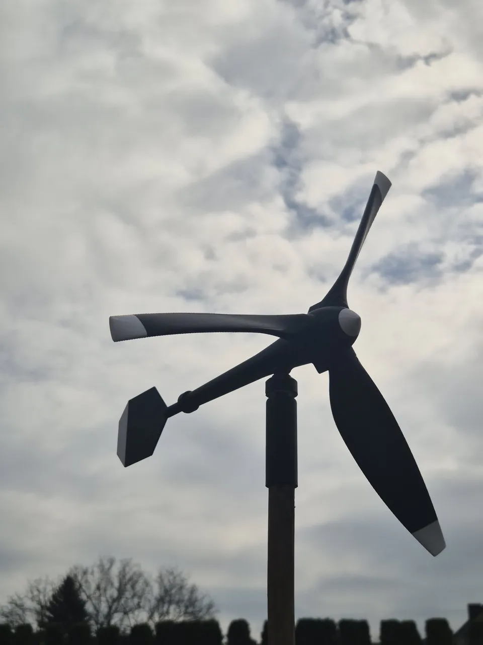 Garden Windmill | Wind turbine view 3