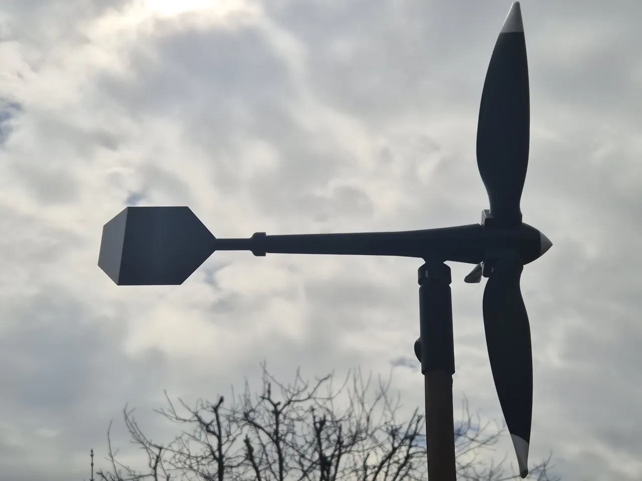Garden Windmill | Wind turbine view 4