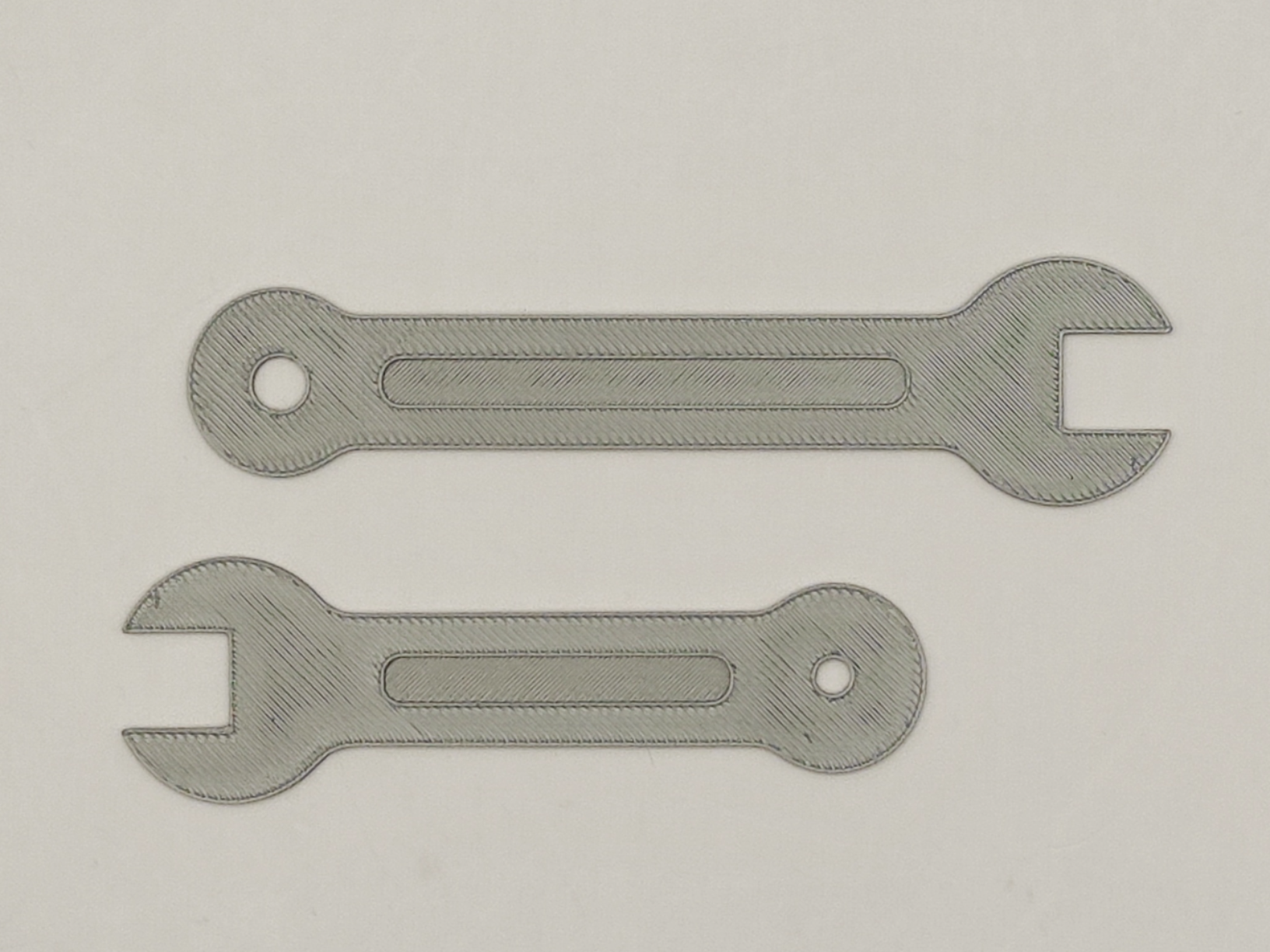 Wrench Clock Hands