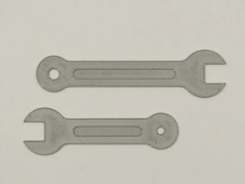 Wrench Clock Hands