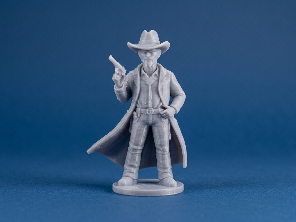Cowboy Gunslinger Figurine – Western Character