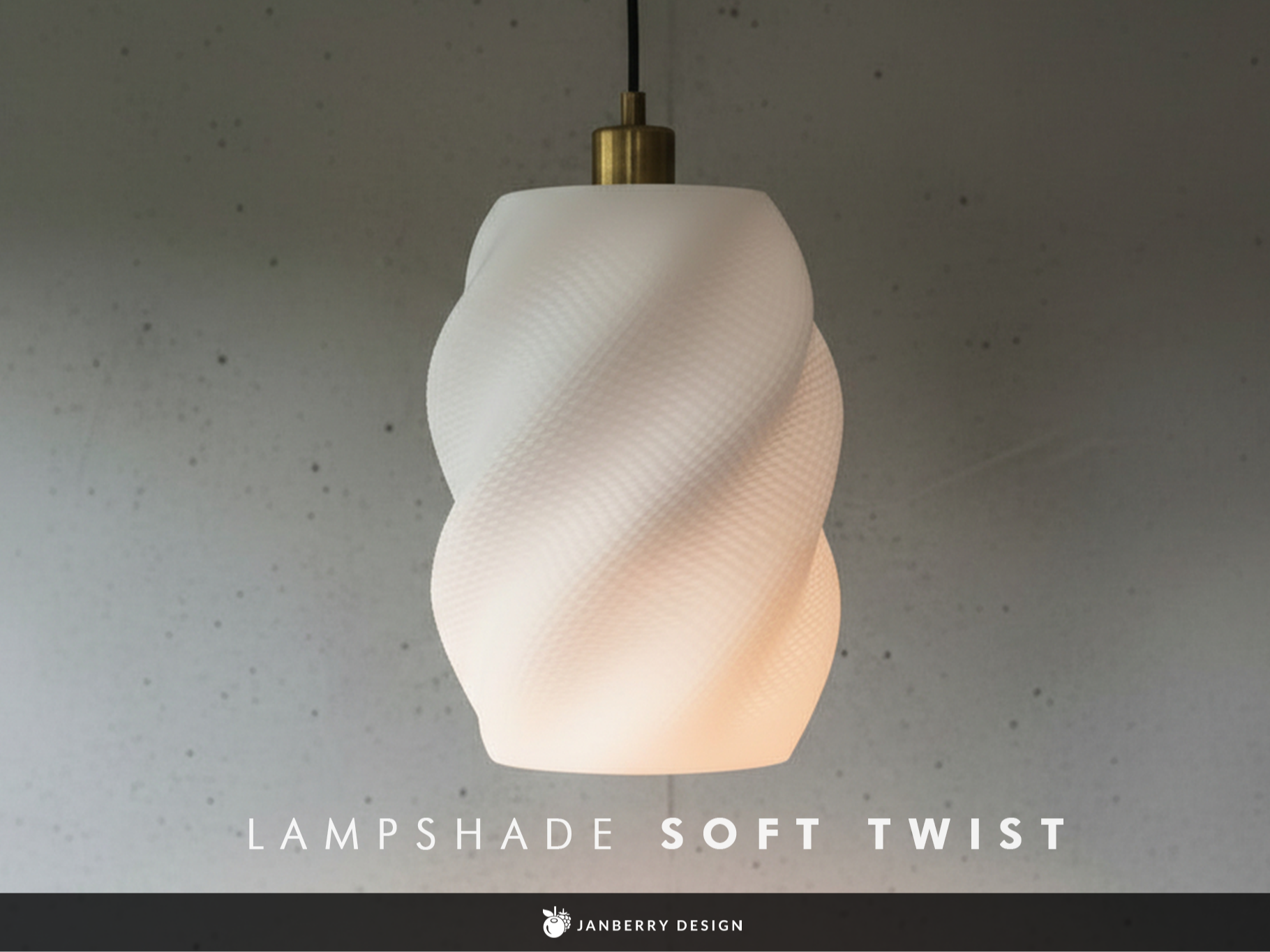 Lampshade - Soft Twist - Smooth or Diamond Texture
