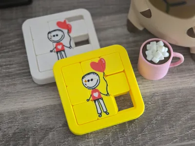 Sliding puzzle for kids