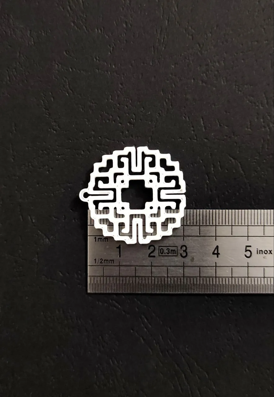 MazeWhirl - Earrings view 2