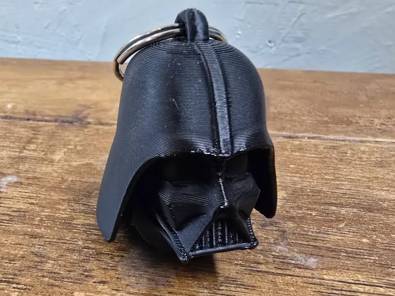 Darth Vader helmet keychain
