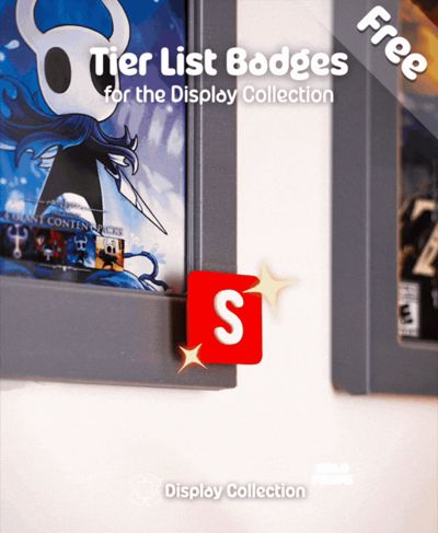 Tier List Badges | DISPLAY COLLECTION
