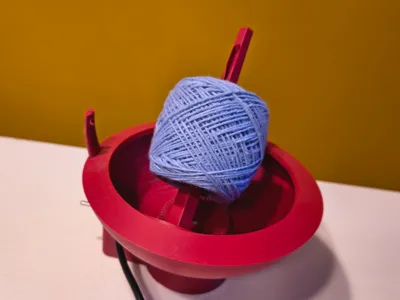 Wool winder bowl