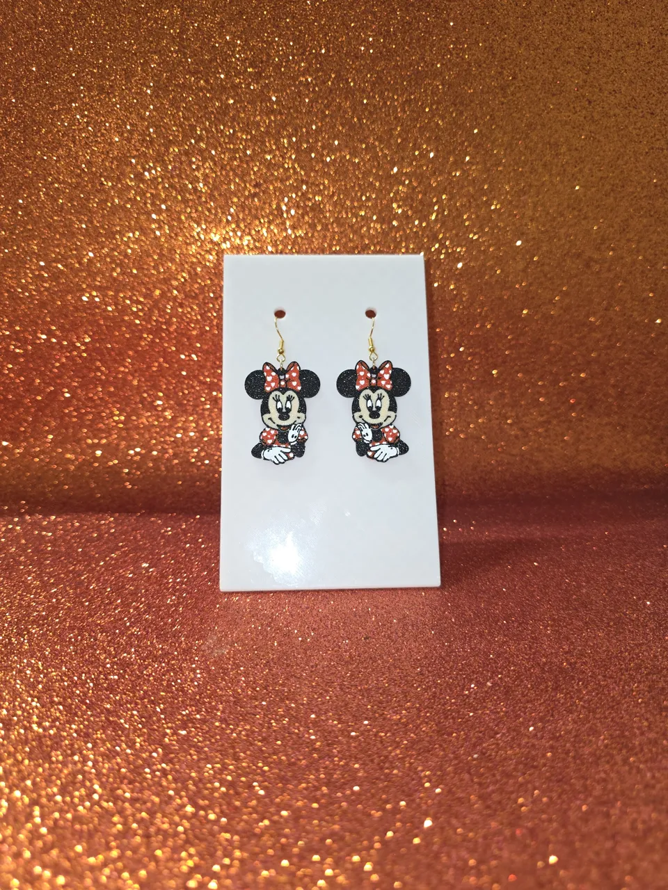 Sweetheart Minnie earrings view 2