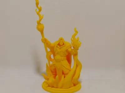 supportless orc mage mini