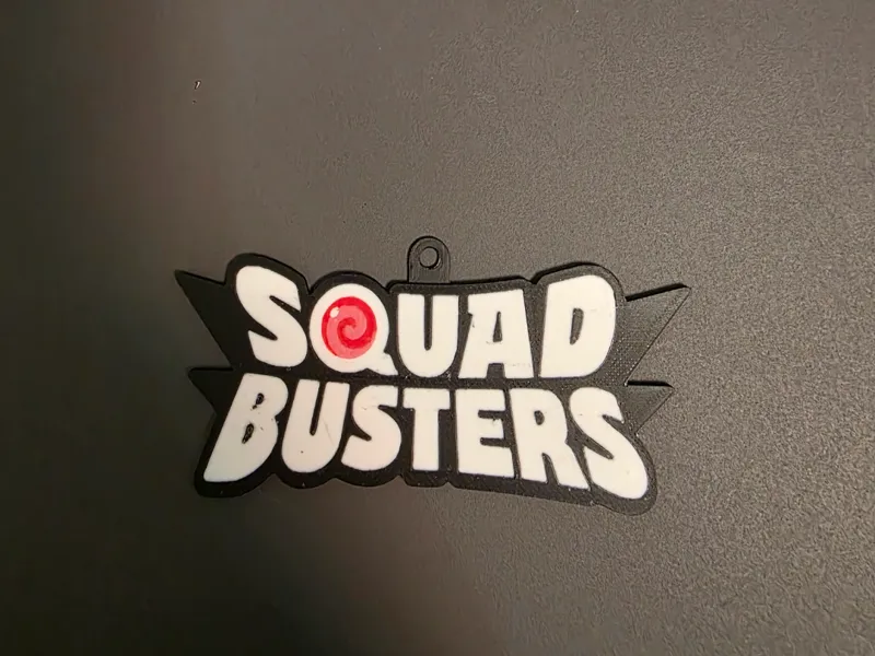 Squad Busters keychain
