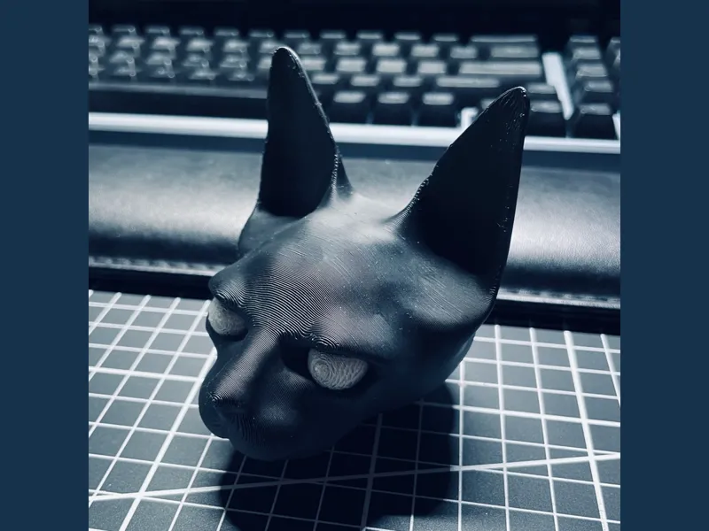 幽猫摆件
