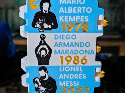 Figurine box "THE 3 CHAMPIONS"