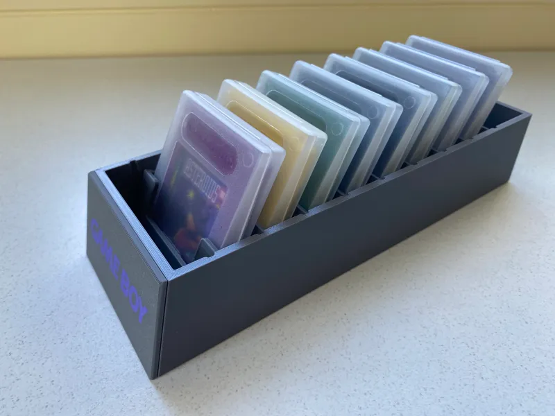 GameBoy / Chromatic - Pivoting Game Cartridge Tray