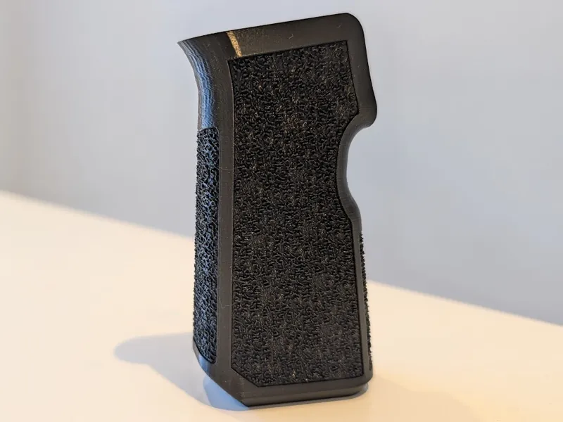 Wushu Grip: Hollow, KungFu Stipple, No Beaver Tail