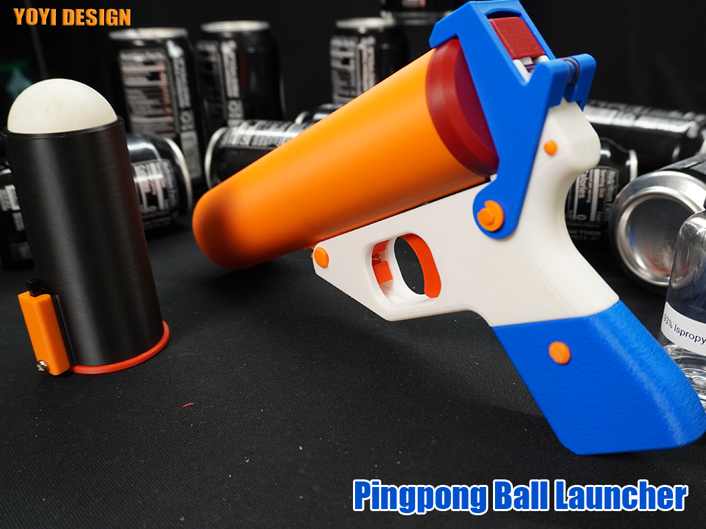 Alcohol Pingpong Ball Launcher - 1