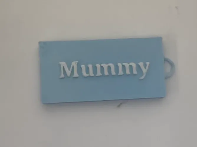 Mummy Keychain