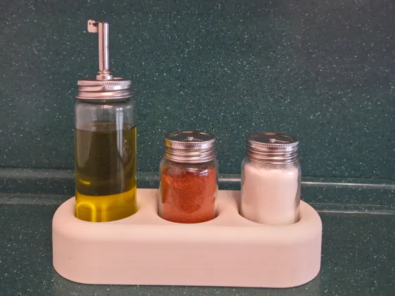 Ikea CITRONHAJ salt peper oil holder