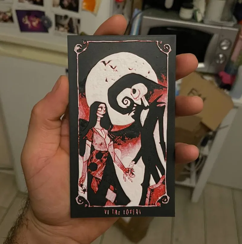 Nightmare before christmas tarot - Halloween
