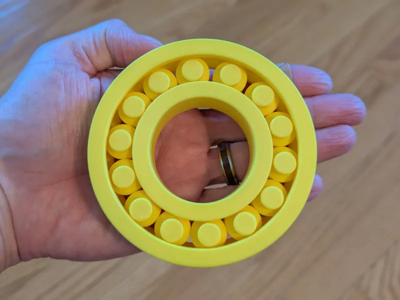Large 100mm Roller Bearing (print in place)